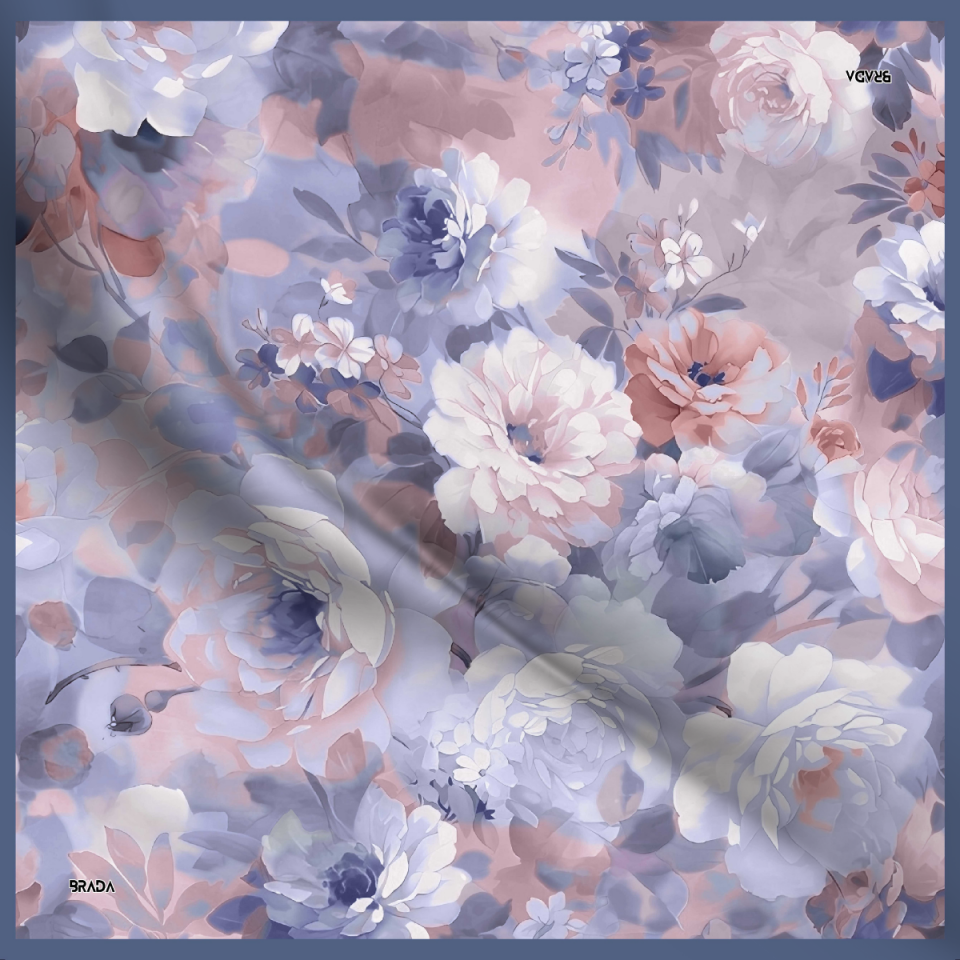 Brada Tivil İpek Eşarp – Zamansız Şıklığa İpeksi Dokunuş