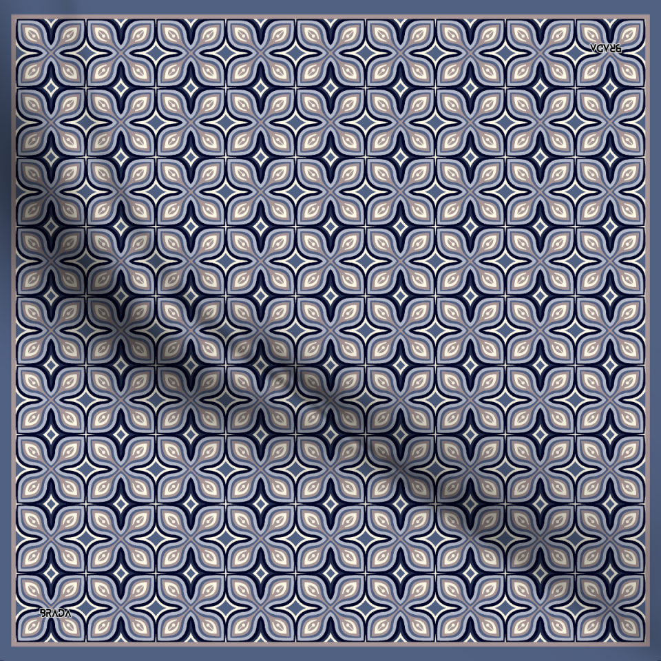 Brada Tivil İpek Eşarp – Zamansız Şıklığa İpeksi Dokunuş