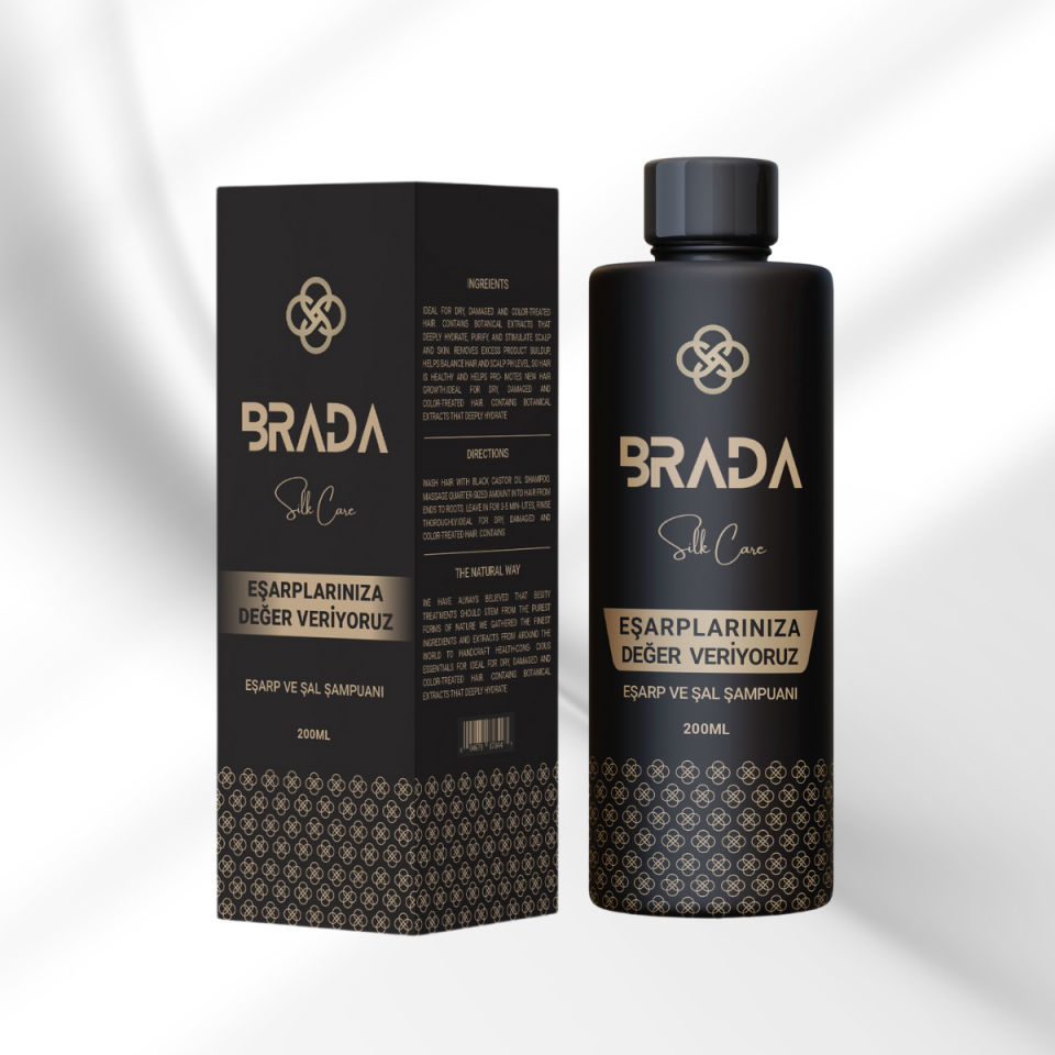 BRADA SİLK CARE İPEK EŞARP ŞAMPUANI
