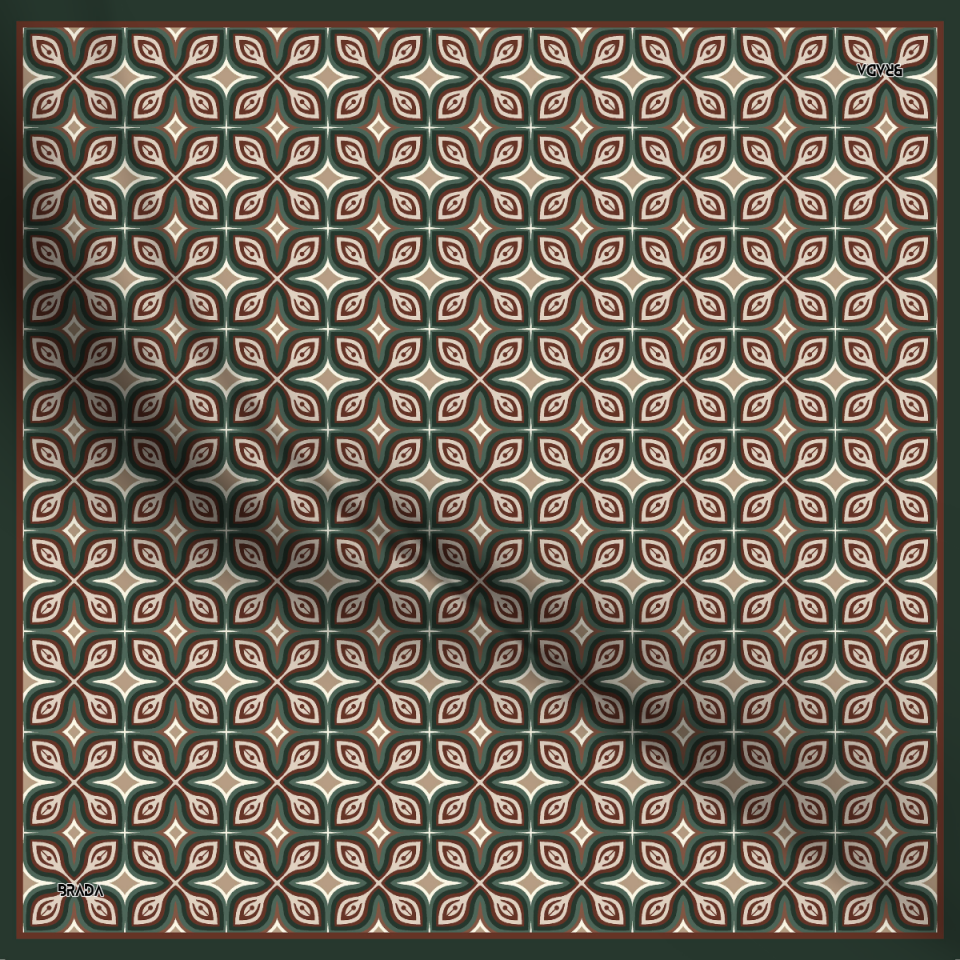 Brada Tivil İpek Eşarp – Zamansız Şıklığa İpeksi Dokunuş