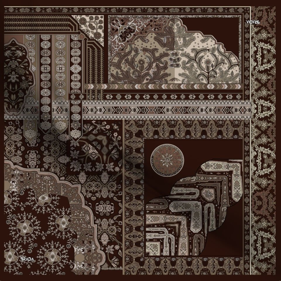 Brada Tivil İpek Eşarp – Zamansız Şıklığa İpeksi Dokunuş