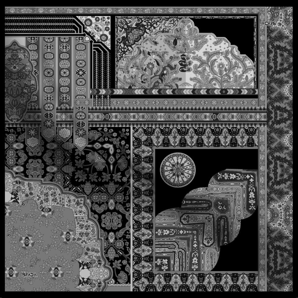 Brada Tivil İpek Eşarp – Zamansız Şıklığa İpeksi Dokunuş