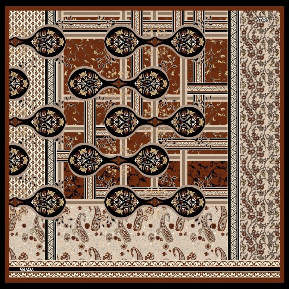 Brada Tivil İpek Eşarp – Zamansız Şıklığa İpeksi Dokunuş