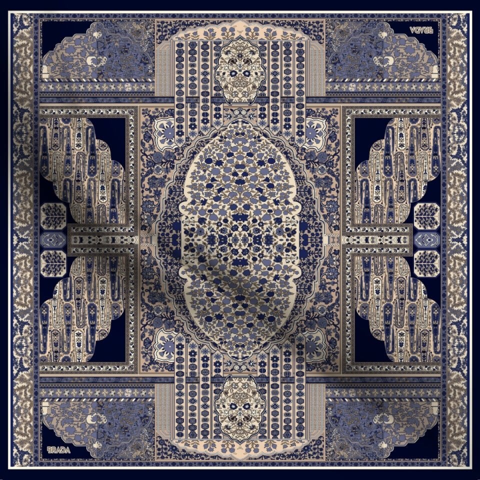 Brada Tivil İpek Eşarp – Zamansız Şıklığa İpeksi Dokunuş