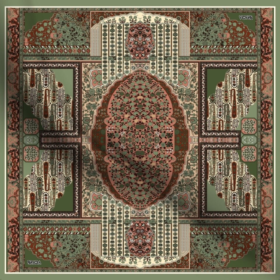 Brada Tivil İpek Eşarp – Zamansız Şıklığa İpeksi Dokunuş