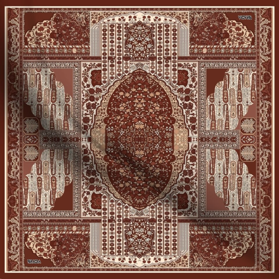 Brada Tivil İpek Eşarp – Zamansız Şıklığa İpeksi Dokunuş