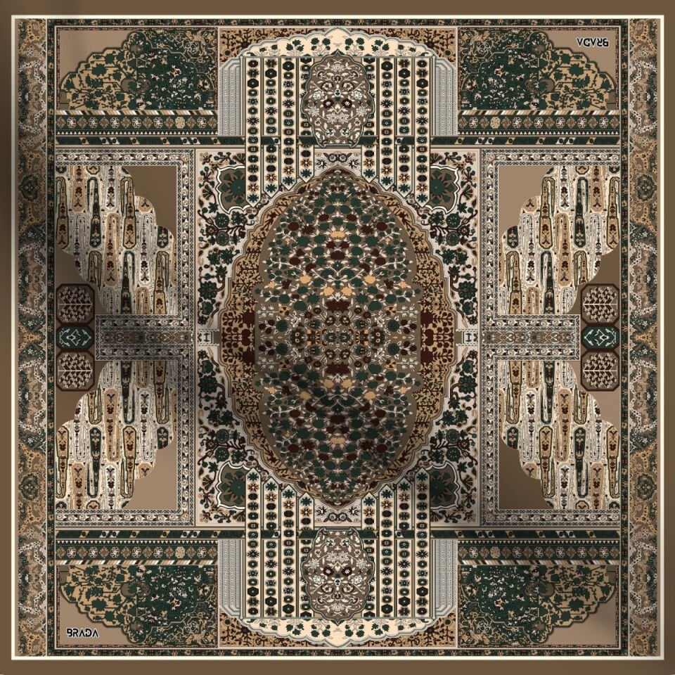 Brada Tivil İpek Eşarp – Zamansız Şıklığa İpeksi Dokunuş