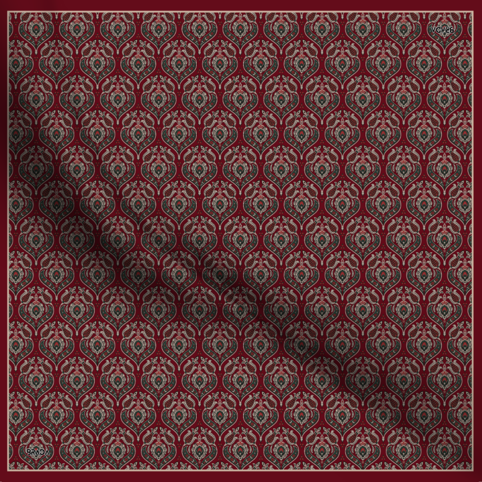 Brada Tivil İpek Eşarp – Zamansız Şıklığa İpeksi Dokunuş