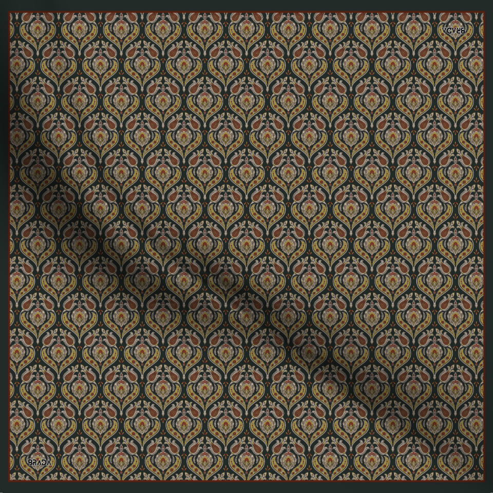 Brada Tivil İpek Eşarp – Zamansız Şıklığa İpeksi Dokunuş