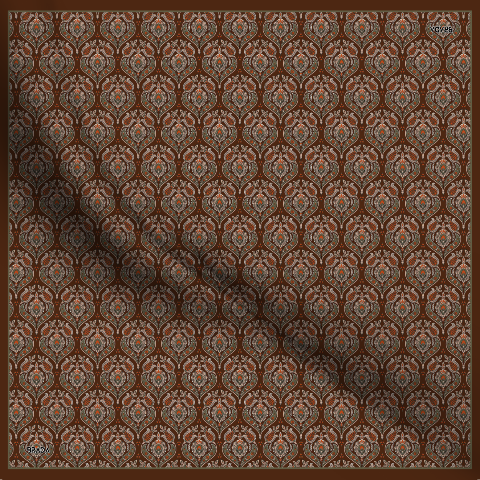 Brada Tivil İpek Eşarp – Zamansız Şıklığa İpeksi Dokunuş