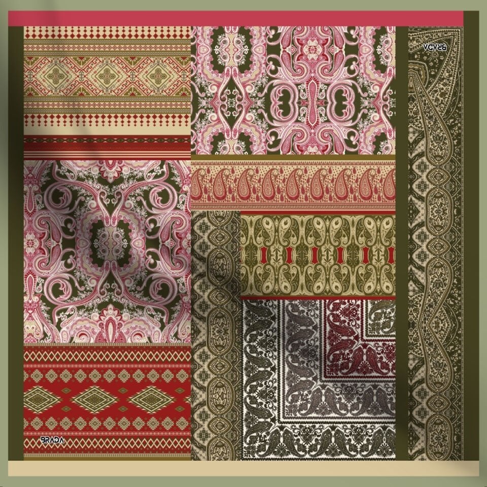 Brada Tivil İpek Eşarp – Zamansız Şıklığa İpeksi Dokunuş