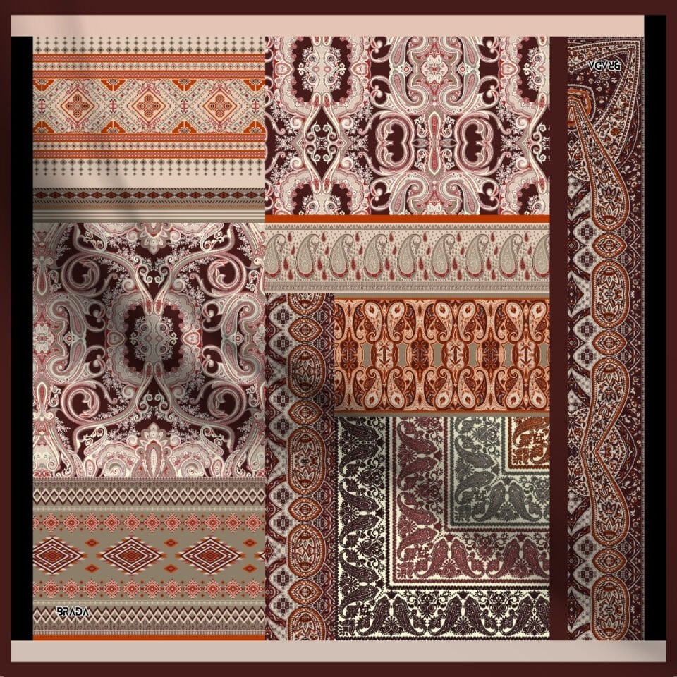 Brada Tivil İpek Eşarp – Zamansız Şıklığa İpeksi Dokunuş