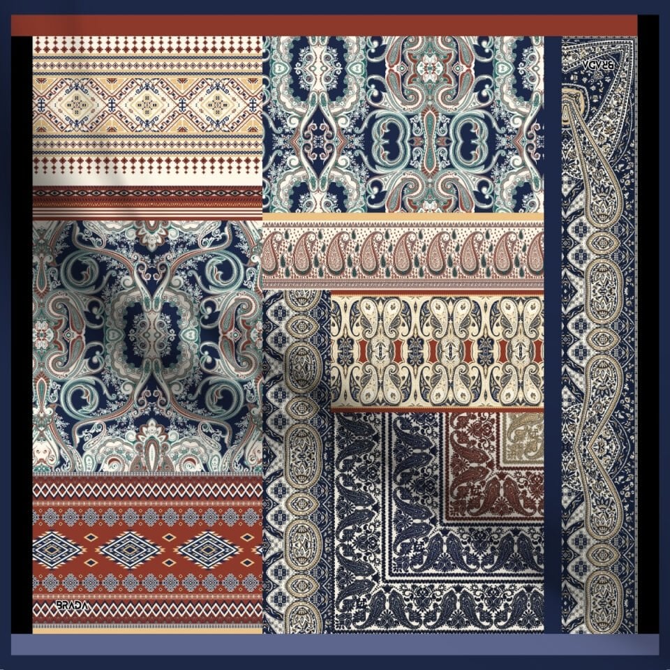 Brada Tivil İpek Eşarp – Zamansız Şıklığa İpeksi Dokunuş